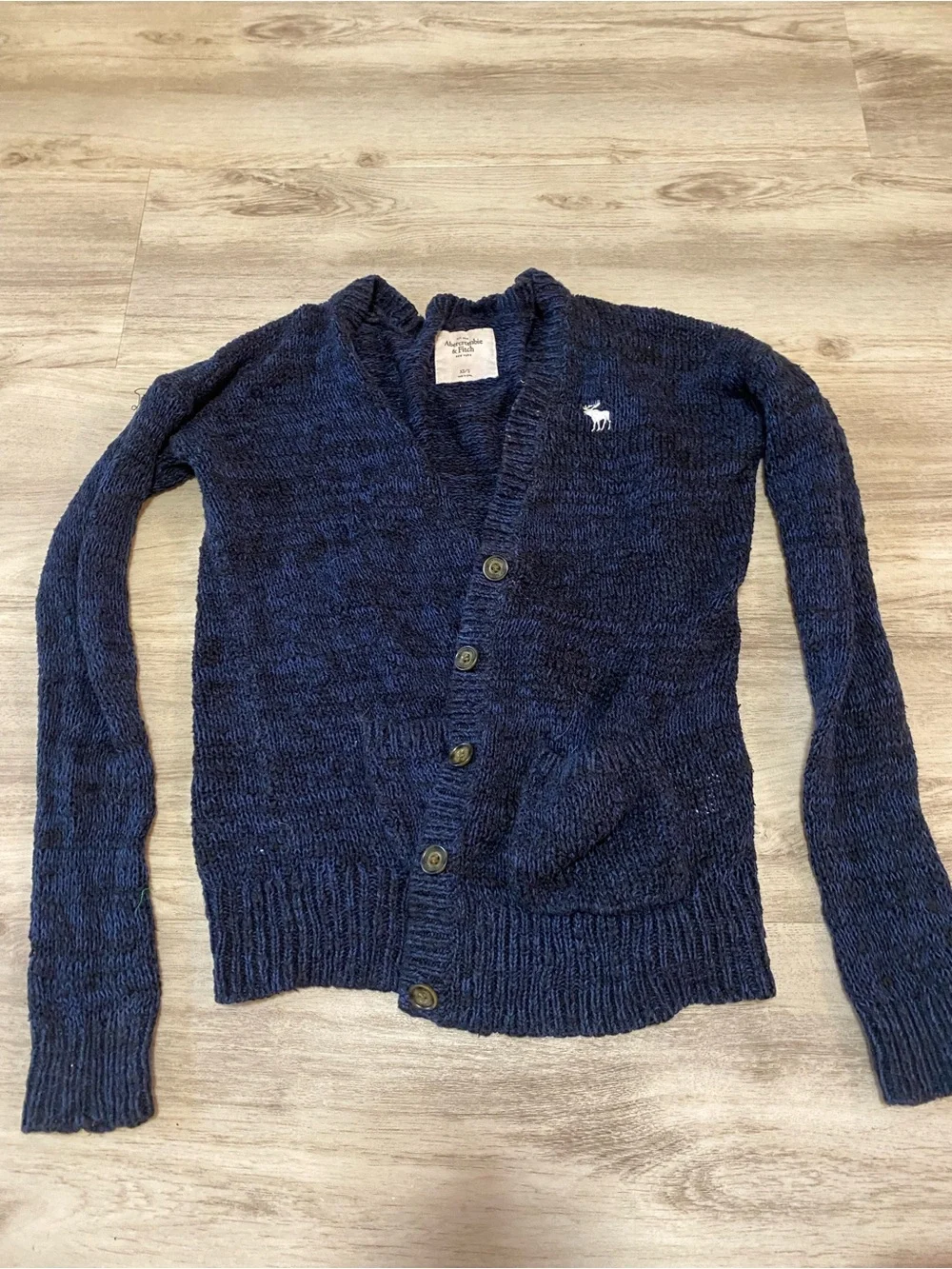 Abercrombie & Fitch Navy Cardigan